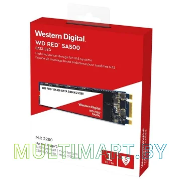SSD диск WD Red SA500 NAS 1TB (WDS100T1R0B) картинка 2